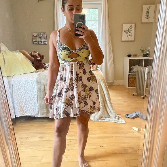 FREE PEOPLE | Floral Free People Sun Dress - Picture 2 of 10